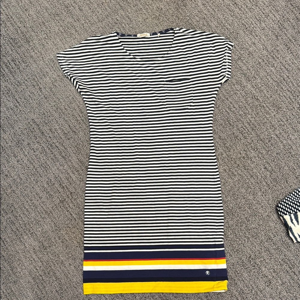 Barbour Striped Casual Dress